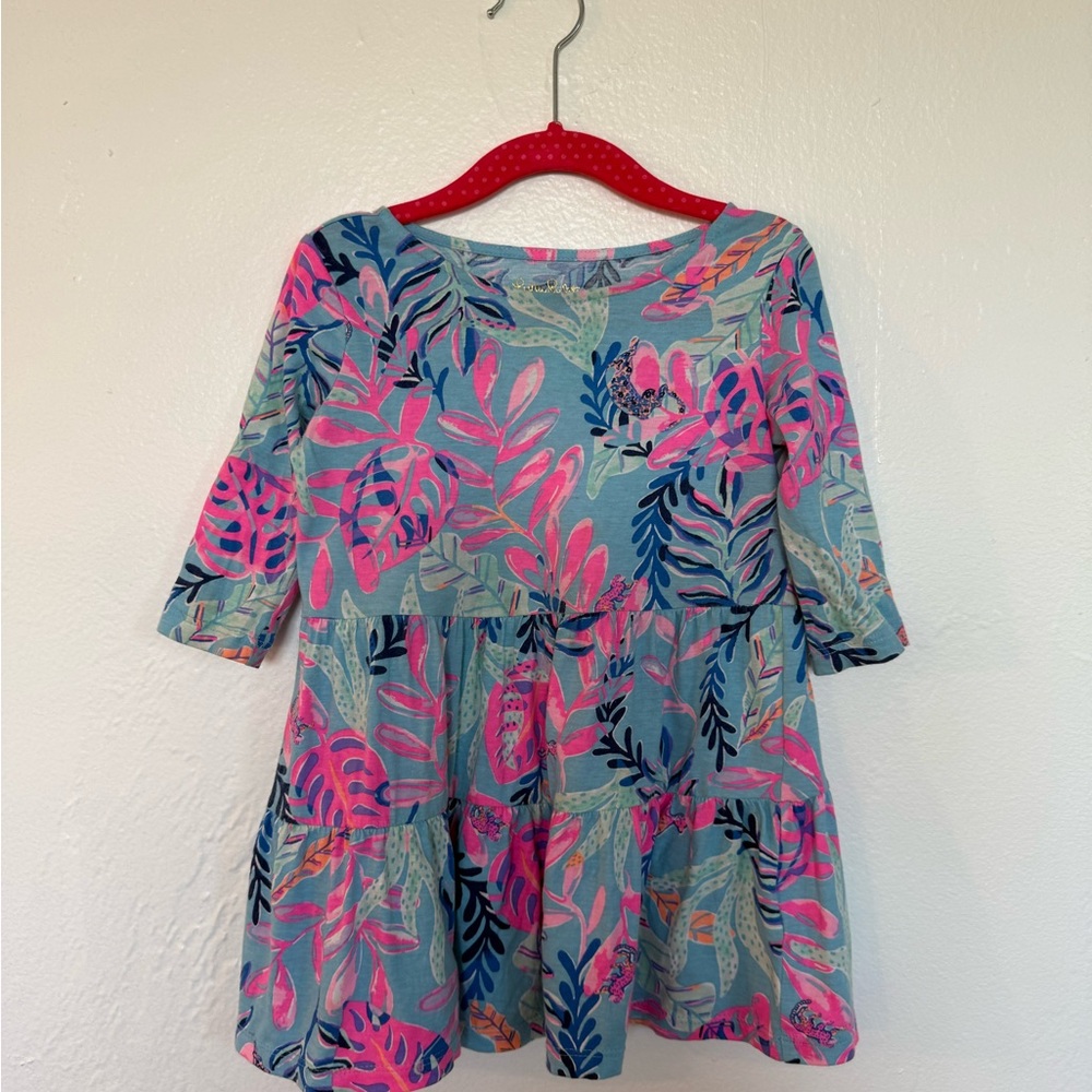Lilly Pulitzer Girl Dress - Pink and Blue